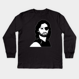 Snake Plissken Kids Long Sleeve T-Shirt